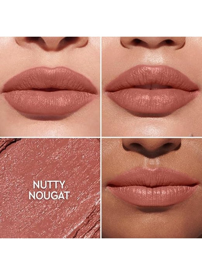 كيرو أحمر شفاه كيرو سليكستيك لوكس مات - نوتي نوجا، 2.4 غرام | تركيبة مخملية غير لامعة غنية بالأصباغ | مرطب ويدوم طويلاً | غني بالببتيدات وكرات حمض الهيالورونيك | 12 لوناً من النيود والوردي والبني والأحمر - Image 3